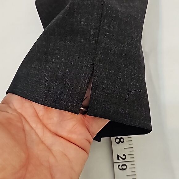 Lafayette 148 Irving stretch wool pants black size 4 - Picture 5 of 10